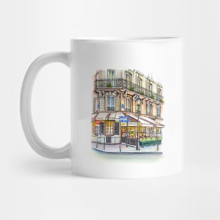 French restaurant Mug